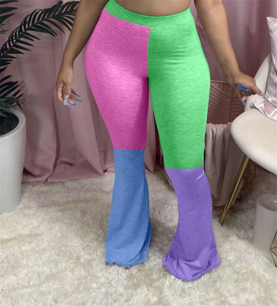plus size pants women sweatpants jogging femme high waist patchwork flared trousers active wear bell bottoms, Black;white
plus size pants women sweatpants jogging femme high waist patchwork flared trousers active wear bell bottoms, Black;white