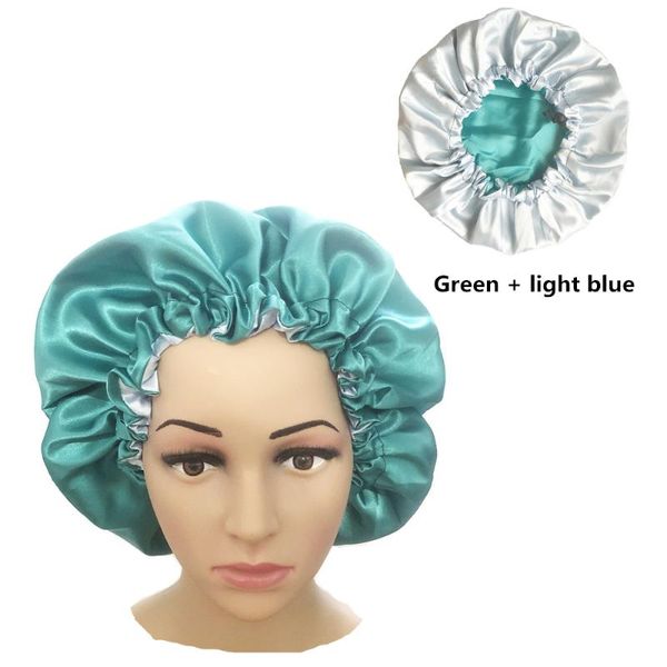 beanie/skull caps qcooljly women satin bonnet fashion silky big for lady sleep cap headwrap hat hair wrap accessories wholesale, Blue;gray
beanie/skull caps qcooljly women satin bonnet fashion silky big for lady sleep cap headwrap hat hair wrap accessories wholesale, Blue;gray