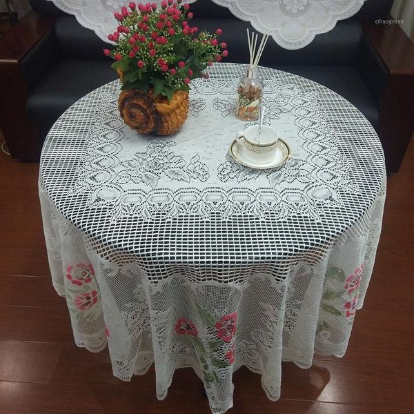 lace tablecloth round white in hand floral rose cover elegant dining table fashion banquet wedding party table cover decoration1
lace tablecloth round white in hand floral rose cover elegant dining table fashion banquet wedding party table cover decoration1