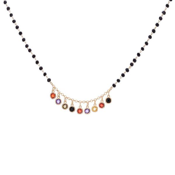 chokers colorful cz zircon necklace crystal beaded chain elegant tassel necklaces for women bohemia jewelry wholesale 2021, Golden;silver
chokers colorful cz zircon necklace crystal beaded chain elegant tassel necklaces for women bohemia jewelry wholesale 2021, Golden;silver