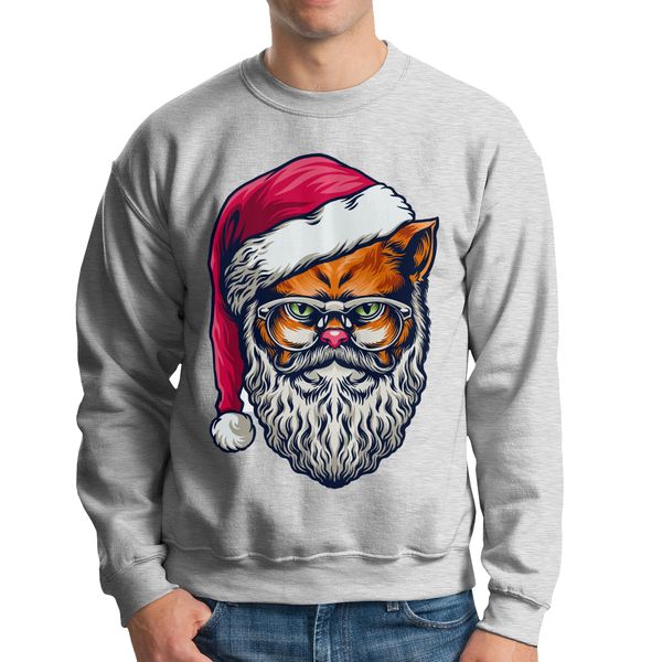 kanpa winter men cotton polyester sweatshirt men's graffiti hoodie christmas pet cat printed loose o neck harajuku hoodies, Black 
kanpa winter men cotton polyester sweatshirt men's graffiti hoodie christmas pet cat printed loose o neck harajuku hoodies, Black