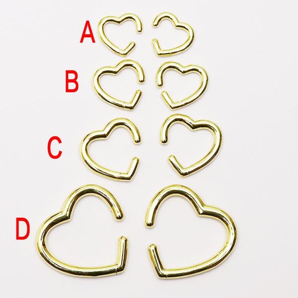 hoop & huggie 10 pairs heart earrings for women jewelry multi size stackable golden trendy 51236, Golden;silver
hoop & huggie 10 pairs heart earrings for women jewelry multi size stackable golden trendy 51236, Golden;silver