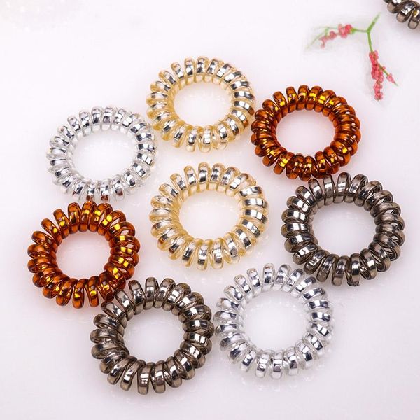 3.6cm hair scrunchie plastic transparent telephone wire elastic hairbands hair accessories for women wmtprw bdesybag, Silver
3.6cm hair scrunchie plastic transparent telephone wire elastic hairbands hair accessories for women wmtprw bdesybag, Silver
