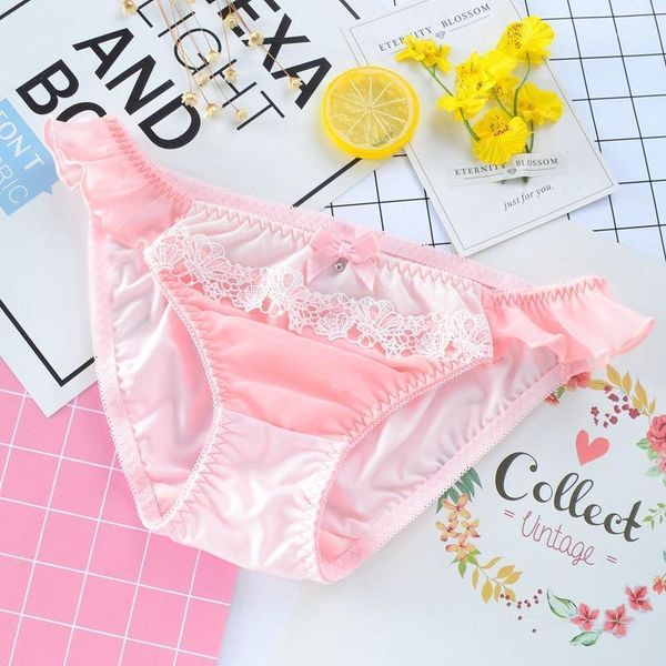 women's panties moxeay 3 pieces / lot student girls underwear milk silk satin briefs lace low waist college women's female panties, Black;pink
women's panties moxeay 3 pieces / lot student girls underwear milk silk satin briefs lace low waist college women's female panties, Black;pink