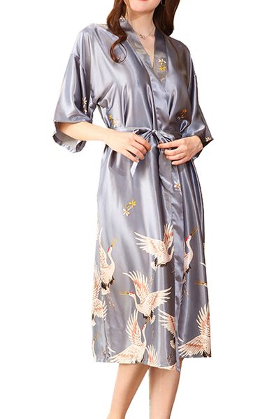 women long kimono robe elegant lounge nightwear wedding bridesmaids dressing gown loungewear ladies v neck half sleeve nightdress with belt
women long kimono robe elegant lounge nightwear wedding bridesmaids dressing gown loungewear ladies v neck half sleeve nightdress with belt