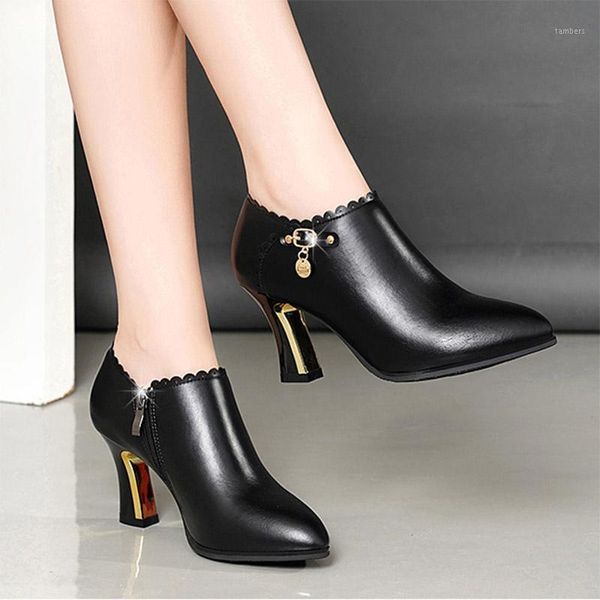 2021 winter women ankle boots high heels dress shoes pointed toe pumps crystal booties bare boots ladies shoes plus size 8411l1, Black 
2021 winter women ankle boots high heels dress shoes pointed toe pumps crystal booties bare boots ladies shoes plus size 8411l1, Black