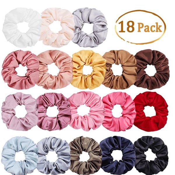 18 styles lady girl hair scrunchy ring elastic hair bands pure color leopard plaid large intestine sports dance scrunchie hairband satin col, Slivery;white
18 styles lady girl hair scrunchy ring elastic hair bands pure color leopard plaid large intestine sports dance scrunchie hairband satin col, Slivery;white