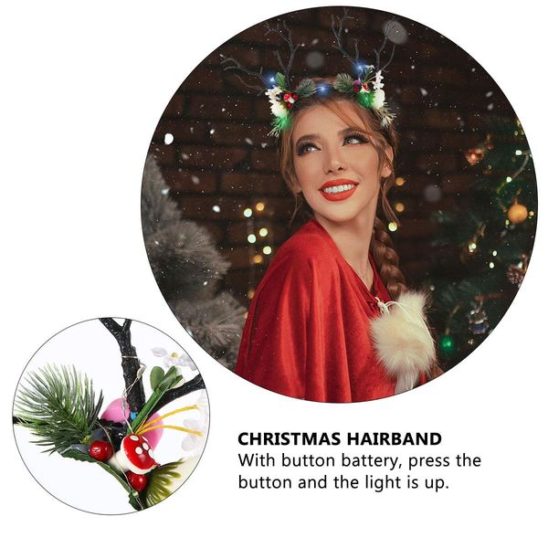 1pc luminous headdress women hair hoop christmas hairband headband simulation christmas party headdress hair hoop wmtckb xhhair
1pc luminous headdress women hair hoop christmas hairband headband simulation christmas party headdress hair hoop wmtckb xhhair