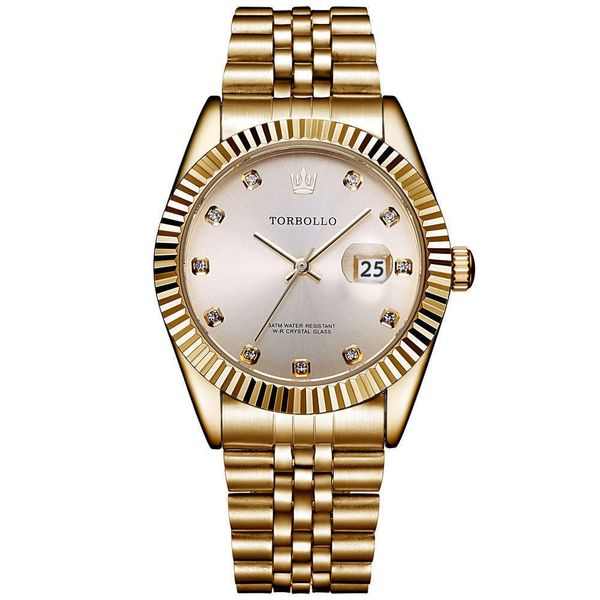 watch business leisure tolbollo steel men's quartz belt calendar, Slivery;brown
watch business leisure tolbollo steel men's quartz belt calendar, Slivery;brown