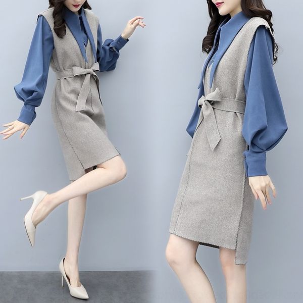 ilmcq and spring 2020 autumn new korean women's clothing graceful formal dress slimming wom suit set socialite dress two-piece elegant, Gray
ilmcq and spring 2020 autumn new korean women's clothing graceful formal dress slimming wom suit set socialite dress two-piece elegant, Gray