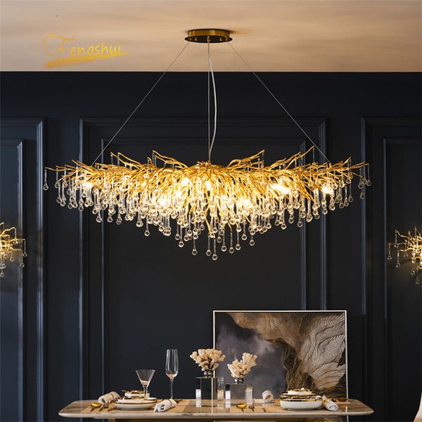 modern crystal gold chandelier loft lighting led lamp living room bedroom decor chandeliers kitchen island indoor light fixtures 4nlf
modern crystal gold chandelier loft lighting led lamp living room bedroom decor chandeliers kitchen island indoor light fixtures 4nlf