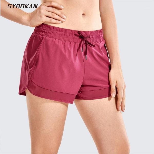gym clothing syrokan women's quick dry workout running shorts loose drawstring athletic with zip pocket -3 inches1, White;black
gym clothing syrokan women's quick dry workout running shorts loose drawstring athletic with zip pocket -3 inches1, White;black