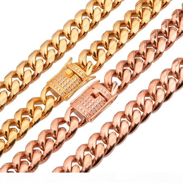 14mm new jewelry 316l stainless steel gold rose gold jewelry miami cuban curb link chain mens cz clasp chain necklace, Silver
14mm new jewelry 316l stainless steel gold rose gold jewelry miami cuban curb link chain mens cz clasp chain necklace, Silver