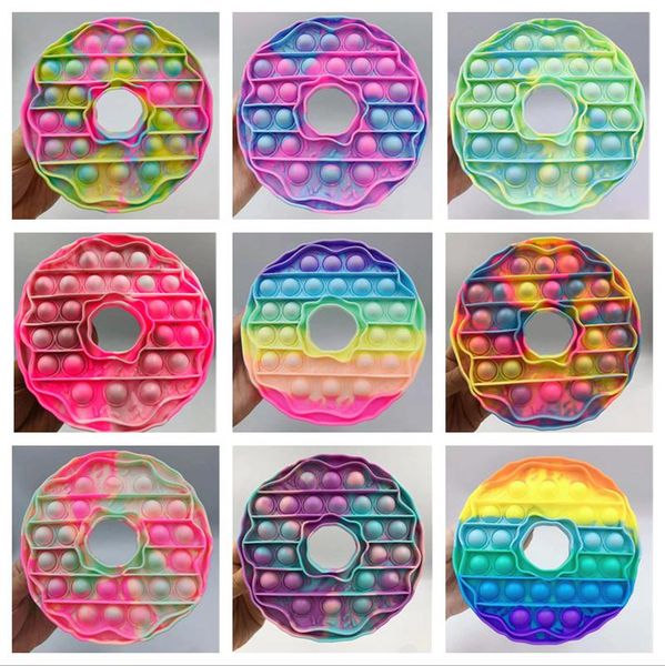 party bubble toy donut shape fidget toys tie dye push bubble sensory simple dimple deskgame board parent-child interactive stress reliever c
party bubble toy donut shape fidget toys tie dye push bubble sensory simple dimple deskgame board parent-child interactive stress reliever c