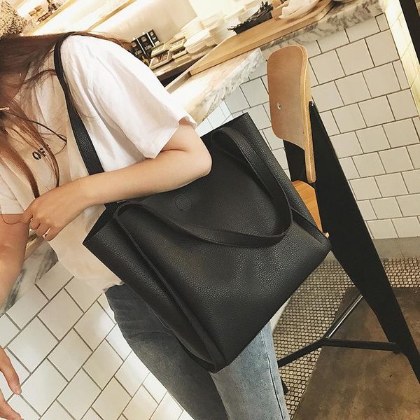 свет кожа pu женщины сумки женщина простой мягкая сумка tote большой емкость плечо сумка черной красной дама повседневный сумок
свет кожа pu женщины сумки женщина простой мягкая сумка tote большой емкость плечо сумка черной красной дама повседневный сумок