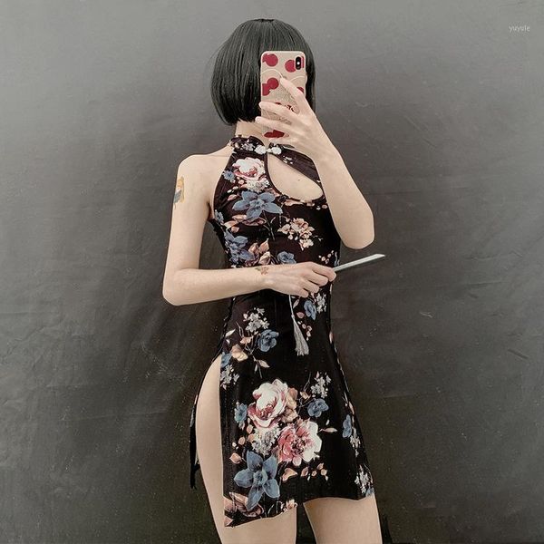 flirting with men:embroidery cheongsam short dresses women traditional vietnam ao dai uniforms party uniform lingerie1, Red
flirting with men:embroidery cheongsam short dresses women traditional vietnam ao dai uniforms party uniform lingerie1, Red