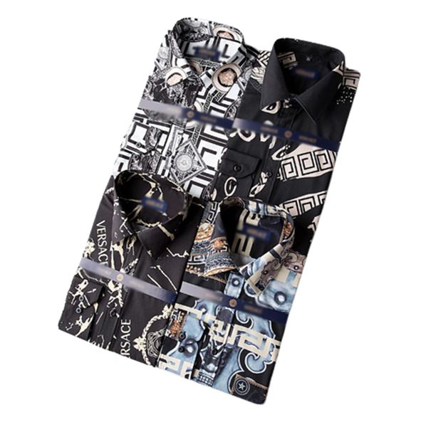 luxurys designers men's business casuals shirt men long sleeve striped slim fit masculina wine social male t-shirts fashion checked -4, White;black
luxurys designers men's business casuals shirt men long sleeve striped slim fit masculina wine social male t-shirts fashion checked -4, White;black