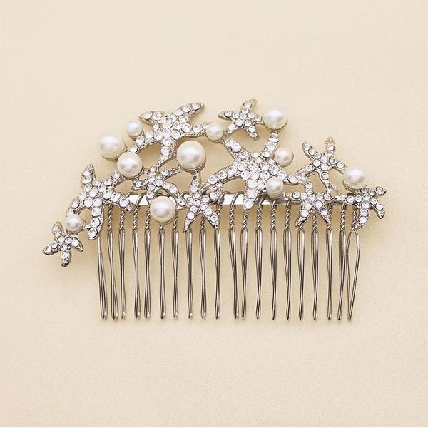 qyy 2019 starfish pearls hair comb bridal fashion jewelry wedding hair combs hair accessories clips bridal headpiece for women bbyucq, Silver
qyy 2019 starfish pearls hair comb bridal fashion jewelry wedding hair combs hair accessories clips bridal headpiece for women bbyucq, Silver