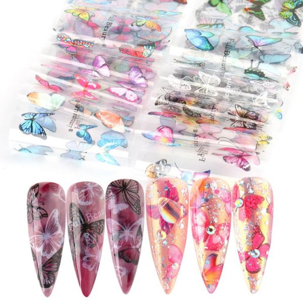 stickers & decals 1/10 rolls colorful butterfly nail summer fashion designs transfer foils nails art diy manicure decorations, Black
stickers & decals 1/10 rolls colorful butterfly nail summer fashion designs transfer foils nails art diy manicure decorations, Black