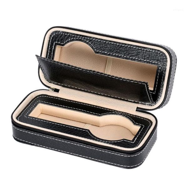 watch boxes & cases box leather storage case 2 grid zipper closure travel size protect men organizer jewelry display brown/black1, Black;blue
watch boxes & cases box leather storage case 2 grid zipper closure travel size protect men organizer jewelry display brown/black1, Black;blue