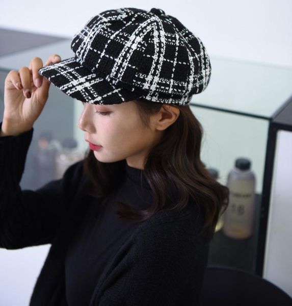 berets fashion elegant lady women lattice beret beanie classic style girls hat keep warm winter soft solid color hats, Blue;gray
berets fashion elegant lady women lattice beret beanie classic style girls hat keep warm winter soft solid color hats, Blue;gray