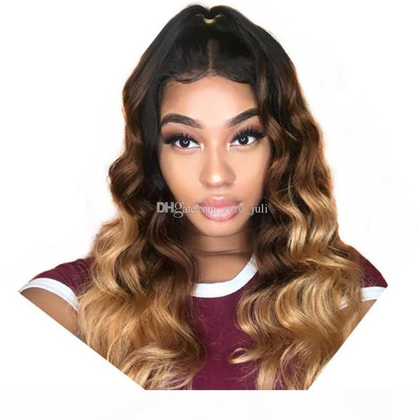 1b 4 27 blonde ombre wig glueless brazilian human hair full lace wigs three tone ombre color lace front wig with baby hair, Black;brown
1b 4 27 blonde ombre wig glueless brazilian human hair full lace wigs three tone ombre color lace front wig with baby hair, Black;brown