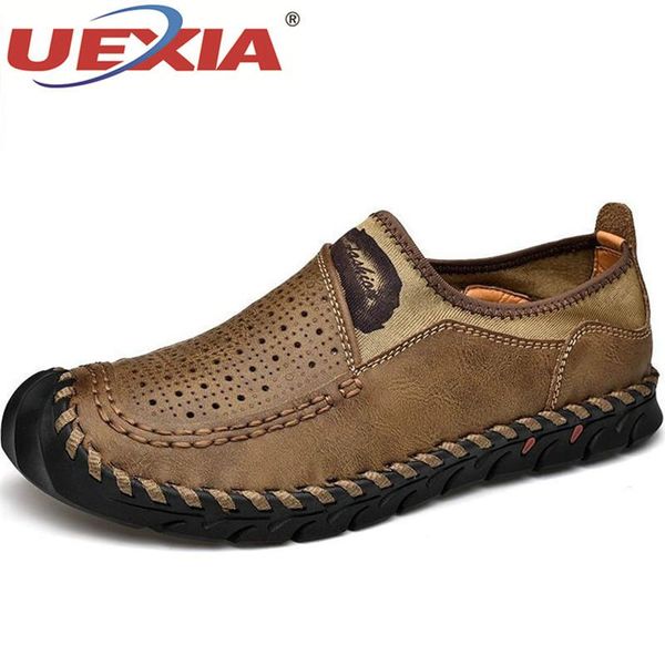 uexia classic comfortable hollow men casual shoes loafers quality split leather handmade footwear flats moccasins shoes, Black
uexia classic comfortable hollow men casual shoes loafers quality split leather handmade footwear flats moccasins shoes, Black