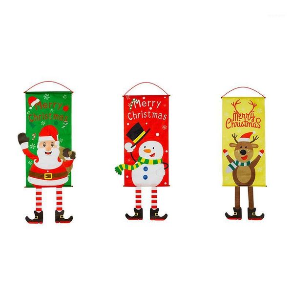 christmas decorations 3pcs snowman elk santa claus cloth hanging flag merry for home xmas ornaments banners green1
christmas decorations 3pcs snowman elk santa claus cloth hanging flag merry for home xmas ornaments banners green1