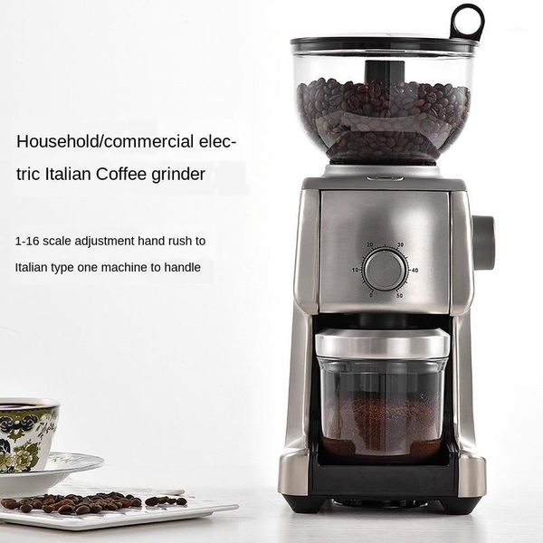 electric coffee grinders italian bean grinder stainless steel commercial full-automatic adjustable thickness1
electric coffee grinders italian bean grinder stainless steel commercial full-automatic adjustable thickness1