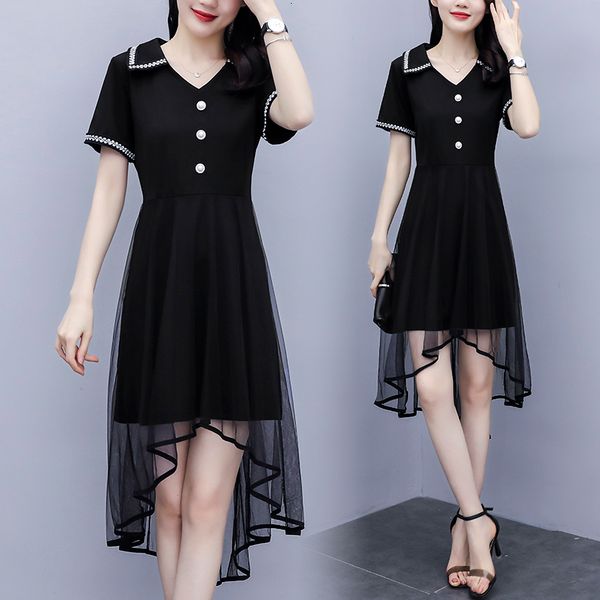 large plus size woman dressed in business with cleavage on v 2021 black mesh short sleeve skater dress line a ol57, Black;gray
large plus size woman dressed in business with cleavage on v 2021 black mesh short sleeve skater dress line a ol57, Black;gray