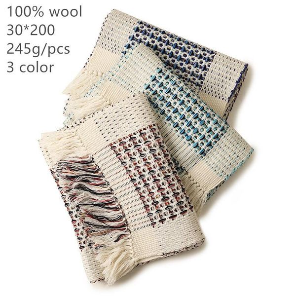 scarves naizaiga 100% wool autumn winter woven plus handmade scarf to keep warm and fashionable , sn308, Blue;gray
scarves naizaiga 100% wool autumn winter woven plus handmade scarf to keep warm and fashionable , sn308, Blue;gray