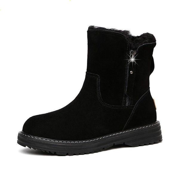 women's winter boots ankle boots for woman snow warm plush winter shoes female ankle boot shoes flat with black ladies
women's winter boots ankle boots for woman snow warm plush winter shoes female ankle boot shoes flat with black ladies