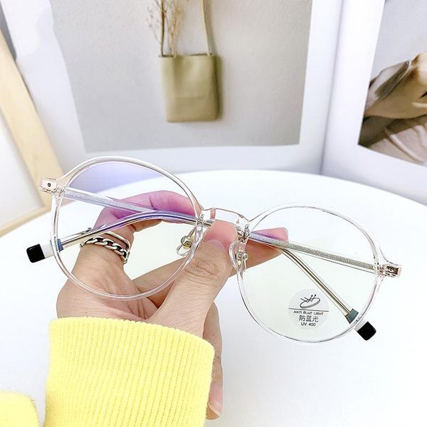 sunglasses 46990 plastic titanium round glasses frame men women optical fashion anti blue computer eyeglasses, White;black
sunglasses 46990 plastic titanium round glasses frame men women optical fashion anti blue computer eyeglasses, White;black