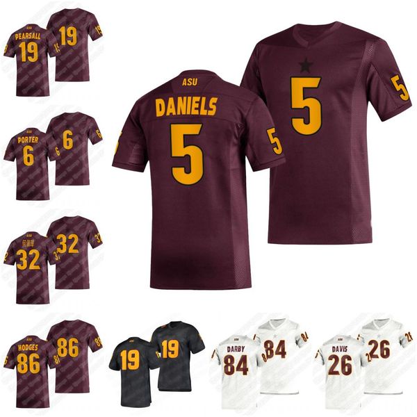 32 jackson he arizona state sun devils jersey jayden daniels frank darby ricky pearsall pat tillman jordan clark terrell suggs kyle soelle c, Black;red
32 jackson he arizona state sun devils jersey jayden daniels frank darby ricky pearsall pat tillman jordan clark terrell suggs kyle soelle c, Black;red