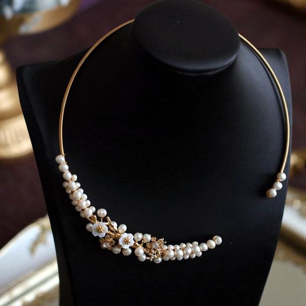chokers sinzry personality handmade natural freshwater pearl elegant party necklace band fashion original trendy jewelry, Golden;silver
chokers sinzry personality handmade natural freshwater pearl elegant party necklace band fashion original trendy jewelry, Golden;silver