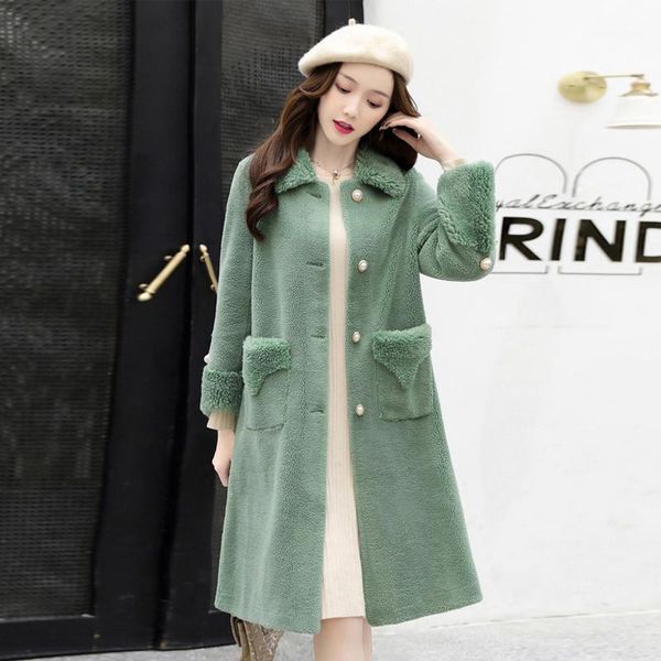 woman coat loose temperament lambswool turn down collar teddy coat particle fleece warm long sleeve luxury elegant woman1, Black
woman coat loose temperament lambswool turn down collar teddy coat particle fleece warm long sleeve luxury elegant woman1, Black