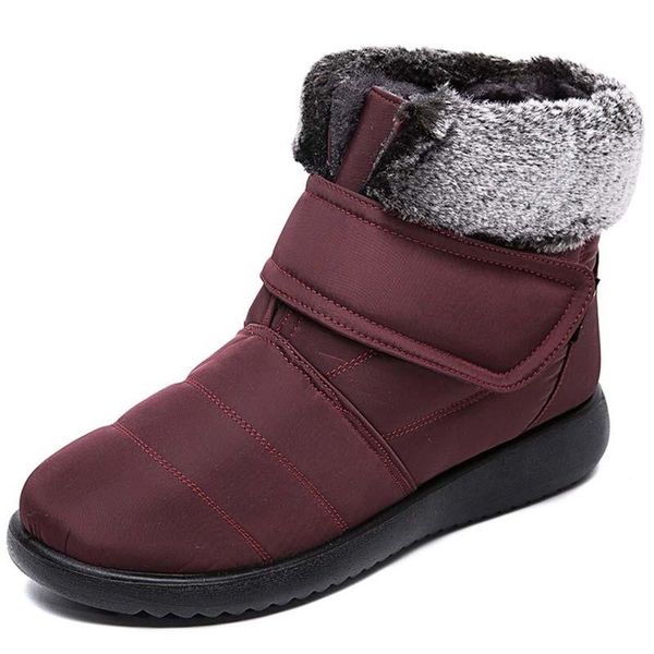 women boots 2020 hook & loop women's winter ankle boots waterproof shoe for woman comfortable female shoes plus size, Black
women boots 2020 hook & loop women's winter ankle boots waterproof shoe for woman comfortable female shoes plus size, Black