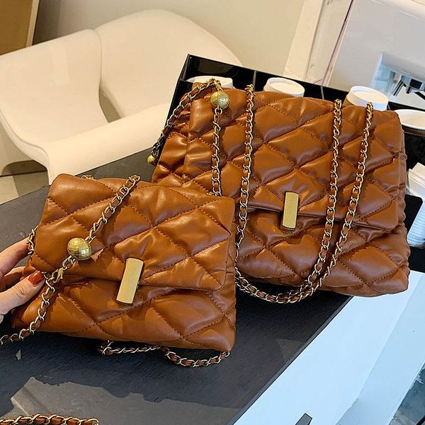 lattice square crossbody bag 2020 fashion new soft pu leather women's designer handbag chain shoulder messenger bag 
lattice square crossbody bag 2020 fashion new soft pu leather women's designer handbag chain shoulder messenger bag