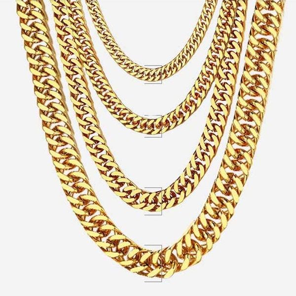 hip hop chain necklace men stainless steel large gold black necklace jewelry on the neck long gifts for man accessories, Silver
hip hop chain necklace men stainless steel large gold black necklace jewelry on the neck long gifts for man accessories, Silver