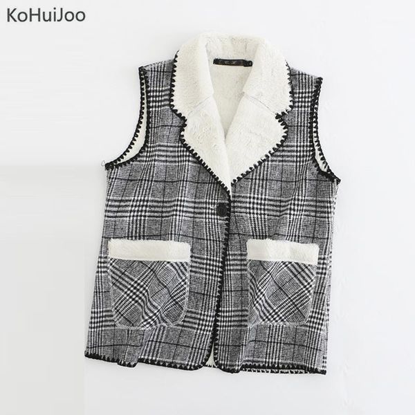 kohuijoo plus size winter vest women autumn lamb wool waistcoat female fashion sleeveless jacket warm outwear 4xl1, Black;white
kohuijoo plus size winter vest women autumn lamb wool waistcoat female fashion sleeveless jacket warm outwear 4xl1, Black;white