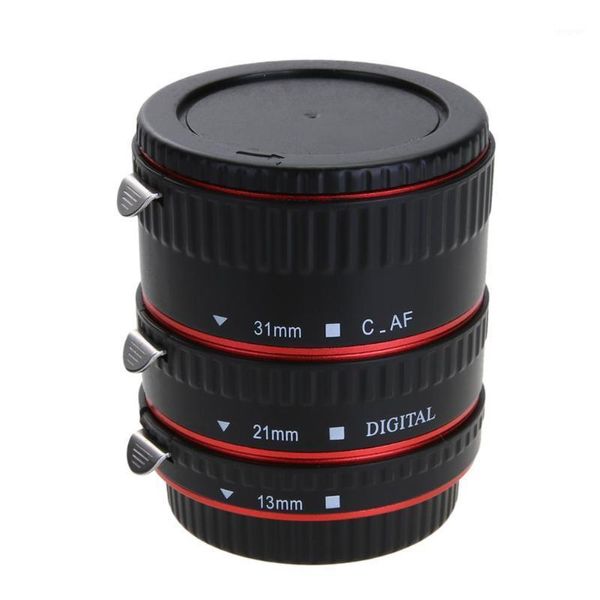 

lens adapters & mounts alloyseed colorful metall auto focus af macro extension tube ring for eos ef ef-s 60d 7d 5d ii 550d red1