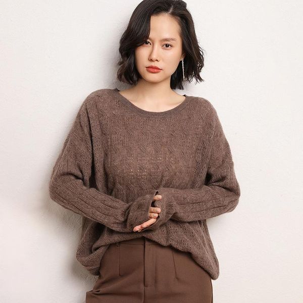 fashion o-neck 100% cashmere sweater women pullovers loose long sleeve girl clothes lady oversized 5colors, White;black
fashion o-neck 100% cashmere sweater women pullovers loose long sleeve girl clothes lady oversized 5colors, White;black
