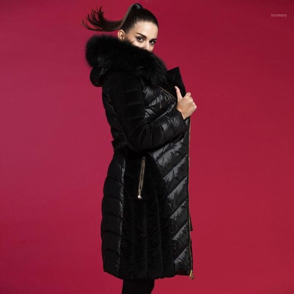 women jacket, long down coat, winter jackets for women, hooded, large fur collar warm parkas mujer 2020 kj19881, Black
women jacket, long down coat, winter jackets for women, hooded, large fur collar warm parkas mujer 2020 kj19881, Black