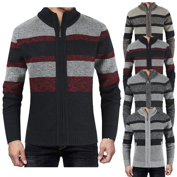 casual cardigan men's long-sleeve fashion quilted knit coat sweater brand clothing kg-939, White;black
casual cardigan men's long-sleeve fashion quilted knit coat sweater brand clothing kg-939, White;black