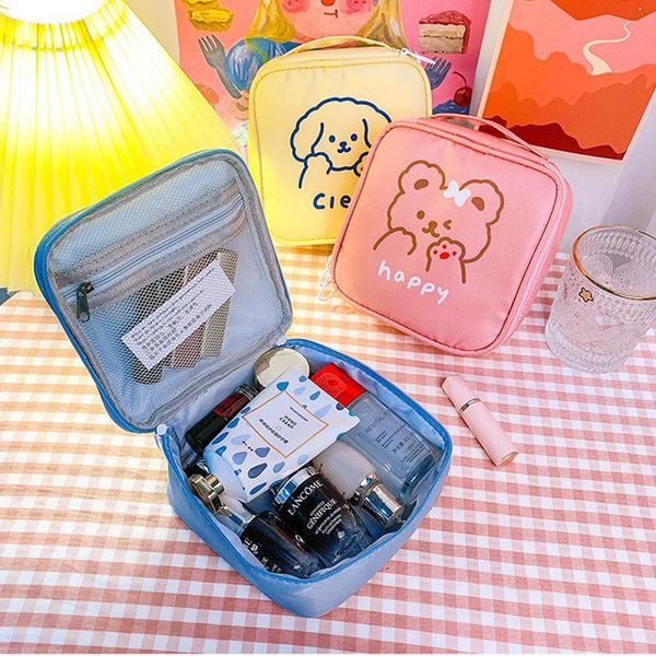 portable cosmetic bag laarge capacity wterproof make up bag cute ins style washing polyester travel female cosmetic bags
portable cosmetic bag laarge capacity wterproof make up bag cute ins style washing polyester travel female cosmetic bags