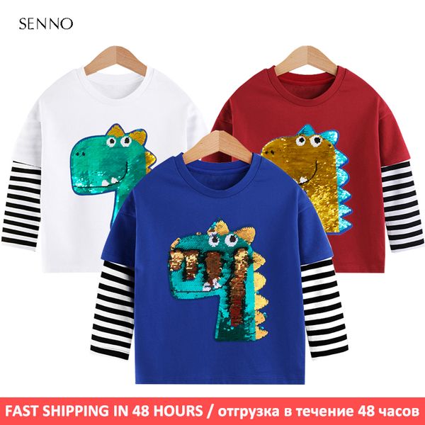 children boys t shirts cotton toddler clothes cartoon boys dinosaur patchwork shirt outfits clothes 2020 casual for boy 1006, Blue
children boys t shirts cotton toddler clothes cartoon boys dinosaur patchwork shirt outfits clothes 2020 casual for boy 1006, Blue