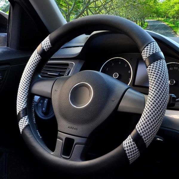 ice silk breathable non-slip steering wheel cover sport fit most car styling for diameter 36 38cm auto car accessories
ice silk breathable non-slip steering wheel cover sport fit most car styling for diameter 36 38cm auto car accessories