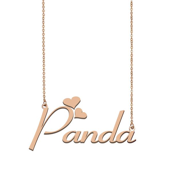 panda name necklace custom nameplate pendant for women girls birthday gift kids friends jewelry 18k gold plated stainless steel, Silver
panda name necklace custom nameplate pendant for women girls birthday gift kids friends jewelry 18k gold plated stainless steel, Silver