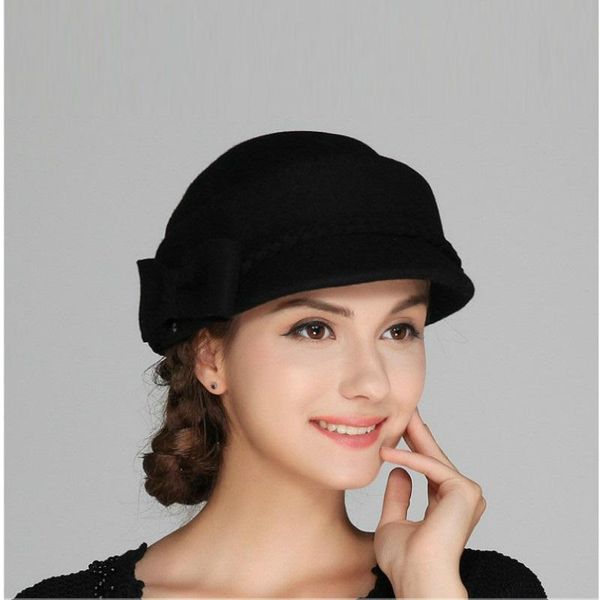 stingy brim hats arrival woman autumn winter hat lady fashion woolen felt girls elegant beret cap british leisure b-7582, Blue;gray
stingy brim hats arrival woman autumn winter hat lady fashion woolen felt girls elegant beret cap british leisure b-7582, Blue;gray