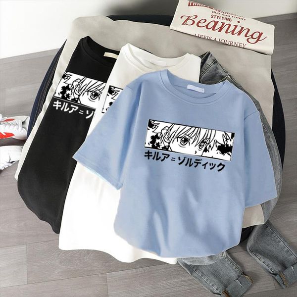 hunter x hunter harajuku casual personality o neck women t shirt men student casual t shirt pullovers mid sleeves unisex, White
hunter x hunter harajuku casual personality o neck women t shirt men student casual t shirt pullovers mid sleeves unisex, White